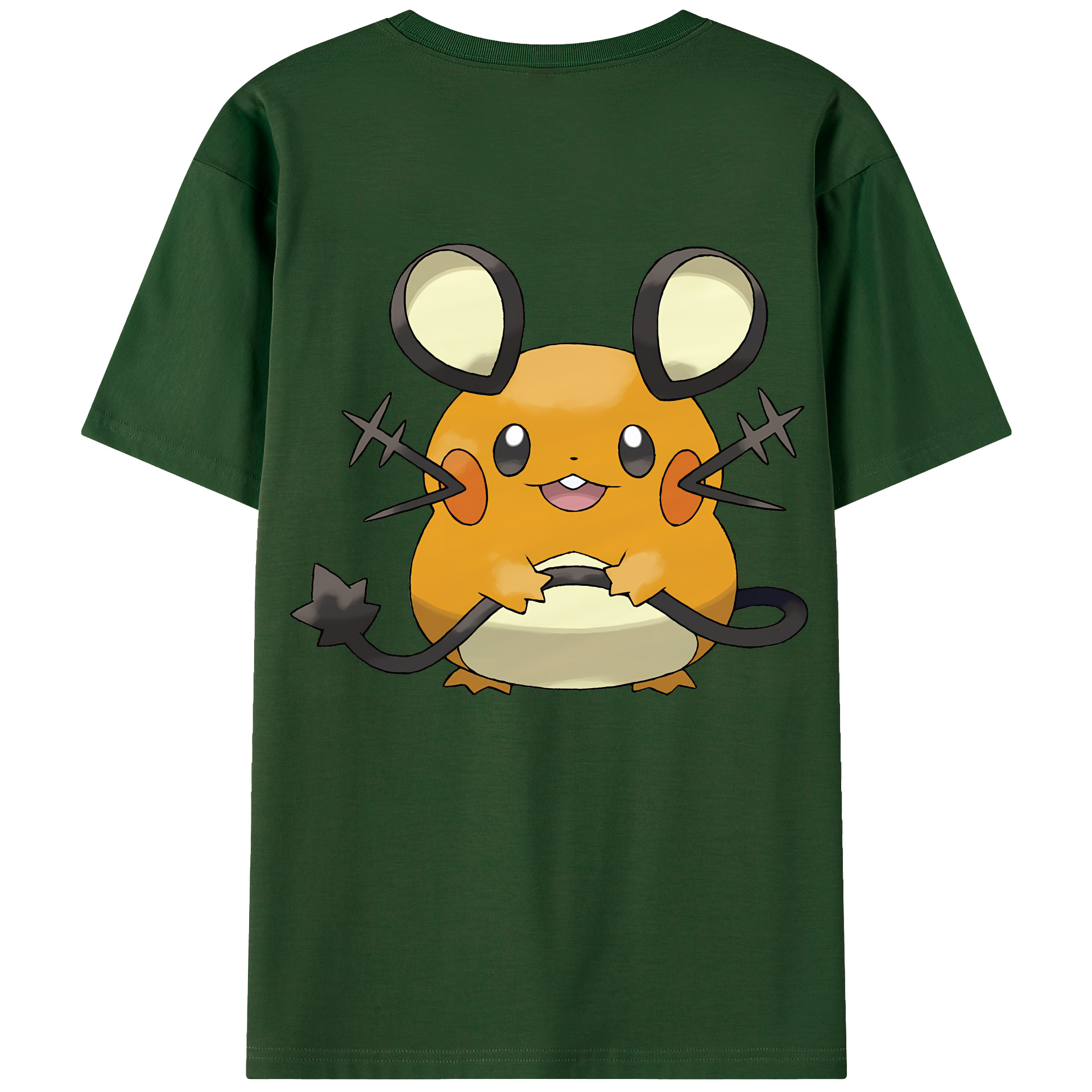 （画像用） ポケットモンスター Pokémon 綿100％半袖Tシャツ（背面プリント）